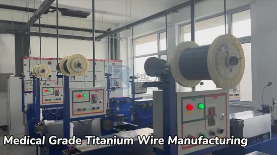 0,3 mm Gr2 Runddraht aus reinem Titan für medizinische Zwecke