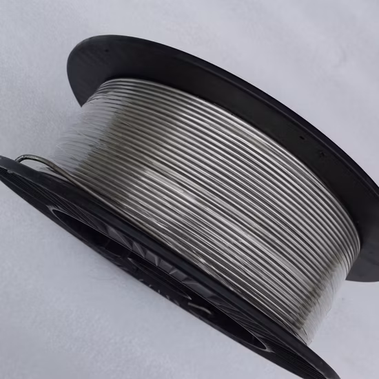 ASTM F136 Gr. 5 Eli Titan-Spulenschweißdraht für chirurgische Implantate