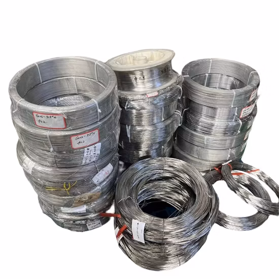 Nickel-Titan-Legierungen Tinicu Formgedächtnis Nitinol Draht 0,1 mm 0,3 mm für medizinische