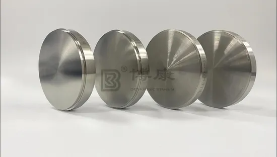 Medizinische Titanlegierungsscheibe Gr5 Gr23 für Zahnabutments